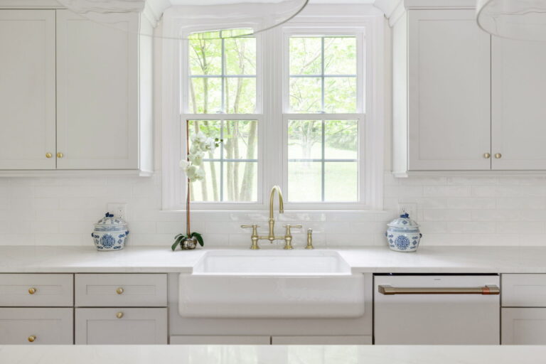 Farm Sink Detail on Nashville Kitchen Remodel